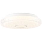 Plafón de techo cromado diseño, Jenine, 12W, 3000K LED