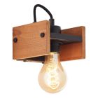 Aplique de madera marrón, Rasha