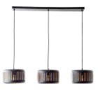 Lámpara colgante negra industrial, Veronika