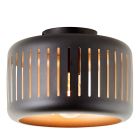 Plafón de techo negro industrial, Veronika