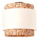 Lámpara de techo marrón rústica, Vibeke