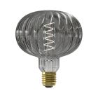 Calex bombilla LED filamento E27 regulable Metz, gris, 4W, 2000K