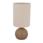 Lámpara de mesa blanca moderna, Piero