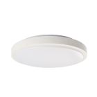 Plafón de techo blanco de plástico, Kos, 16W, 3000K LED