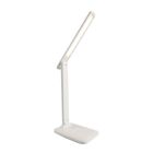 Flexo blanco de plástico, Danila, 5W, color de luz ajustable LED, con regulador táctil
