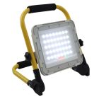 Luz de trabajo recargable amarilla de aluminio, Hilmi, 60W, 6500K LED, IP44, con interruptor