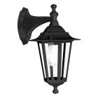 Lámpara exterior negra de aluminio, Alieke, IP44