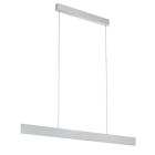 Lámpara colgante gris de aluminio, Rick, 21W, 3000K LED