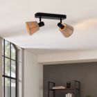 Foco de techo crema de tela, Serah