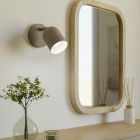 Foco de pared marrón de acero, Tjitte