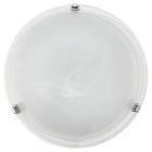 Plafón de techo cromado de vidrio, Alcor