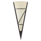 Aplique marrón de vidrio, Gali