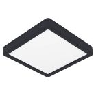 Lámpara de techo baño blanca de plástico, Geraldo, 17W, 3000K LED, IP44