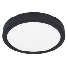 Lámpara de techo baño blanca de plástico, Geraldo, 17W, 3000K LED, IP44