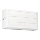 Lámpara exterior blanca de plástico, Cesar, IP54