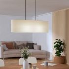 Lámpara colgante negra de tela, Siham