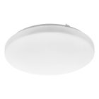 Lámpara de techo inteligente blanca de plástico, Eloise, 12W, RGBW LED