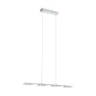 Lámpara colgante cromada de plástico, Pace, 5W, 3000K LED