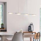 Lámpara colgante cromada de plástico, Pace, 5W, 3000K LED