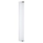Espejo con luces cromado de plástico, Evine, 16W, 4000K LED, IP44