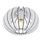 Lámpara de techo blanca de madera, Kiran