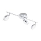 Foco de techo cromado de acero, Tjark, 5W, 3000K LED