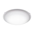 Lámpara de techo blanca de vidrio, Armen, 11W, 3000K LED