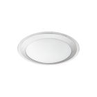 Lámpara de techo blanca de plástico, Marieke, 22W, 3000K LED