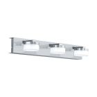Aplique cromado de plástico, Busra, 7W, 3000K LED, IP44