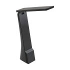Flexo negro de plástico, Chama, 1W, white switch LED, con regulador táctil