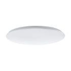 Plafón de techo blanco de acero, Patryk, 60W, color de luz ajustable LED