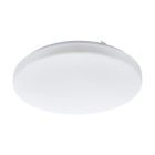 Plafón de techo blanco de acero, Eloise, 17W, 3000K LED