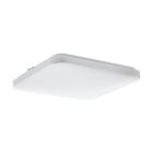Plafón de techo blanco de acero, Eloise, 17W, 3000K LED