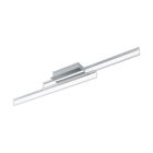 Lámpara de techo cromada de aluminio, Michelle, 10W, 3000K LED, IP44