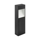 Lámpara exterior antracita de aluminio, Elvi, 10W, 3000K LED, IP44