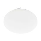 Plafón de techo blanco de acero, Eloise, 12W, color de luz ajustable LED