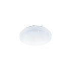 Plafón de techo blanco de acero, Eloise, 12W, color de luz ajustable LED, IP44