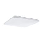 Plafón de techo blanco de acero, Eloise, 50W, 3000K LED