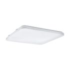 Plafón de techo blanco de acero, Eloise, 50W, 3000K LED