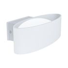 Lámpara exterior blanco de aluminio, Kawita, 10W, 3000K LED, IP44