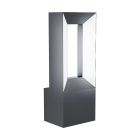 Lámpara exterior negro de aluminio, Larisa, 5W, 3000K LED, IP44