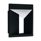 Lámpara exterior negro de aluminio, Lyke, 10W, 3000K LED, IP54