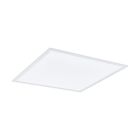 Plafón de techo blanco de aluminio, Cathy, 32W, color de luz ajustable LED