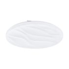 Plafón de techo blanco de acero, Aniel, 22W, 3000K LED