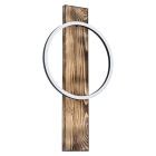 Aplique de madera marrón, Annebel, 12W, 3000K LED