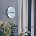 Aplique blanco de acero inoxidable, Vidya, 5W, ajustable entre luz blanco cálido y frío LED, IP44