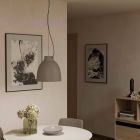 Lámpara colgante gris pardo de aluminio, Thijs