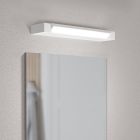 Espejo con luces cromado de aluminio, Shukri, 8,9W, 4000K LED, IP44