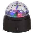 Lámpara discoteca de plástico multicolor, Laurin, 0,6W, RGB LED, con interruptor