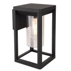 Lámpara exterior negro de plástico, Vildan, IP44
